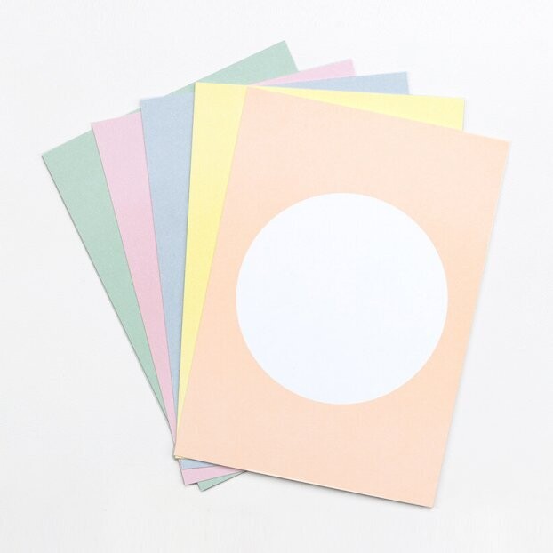 5 Postkarten, Set "Frühlings Mix"