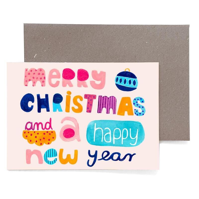 Grußkarte Grußkarte "Merry Christmas ..." zu Weihnachten