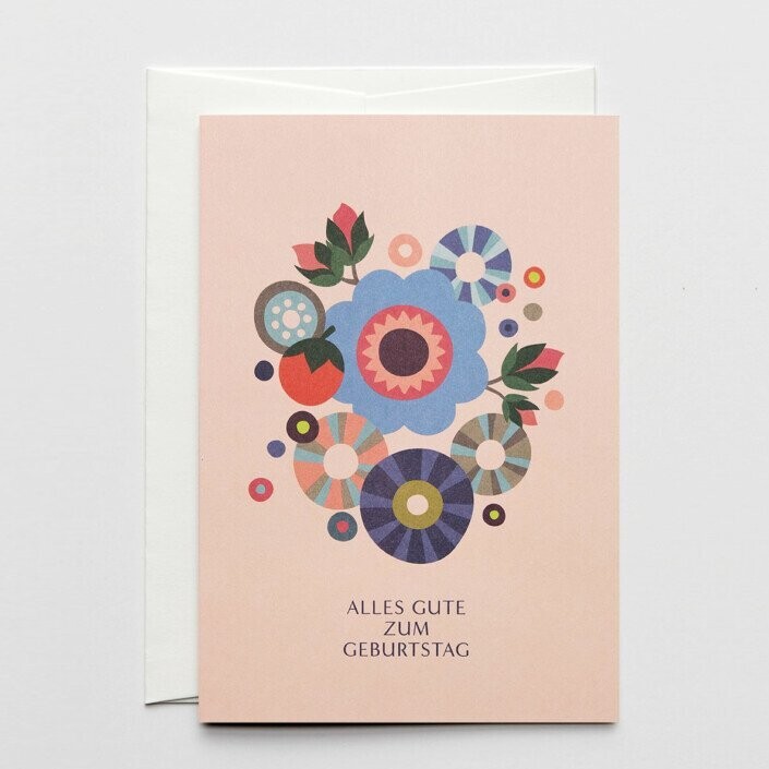 Grußkarte Grußkarte "Alles Gute ..."