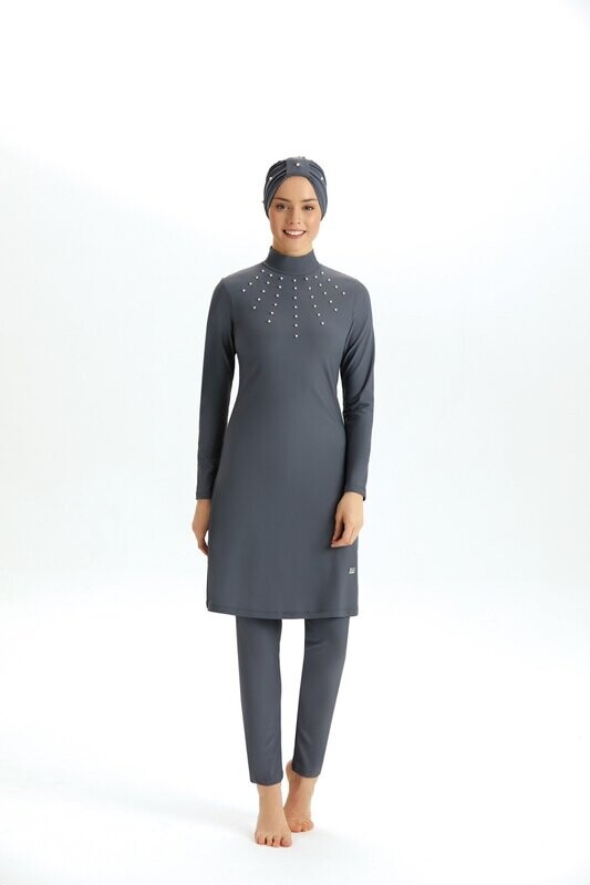 Burkini mir Perlen
(Größe XXL) Burkini mir Perlen
(Größe XXL)