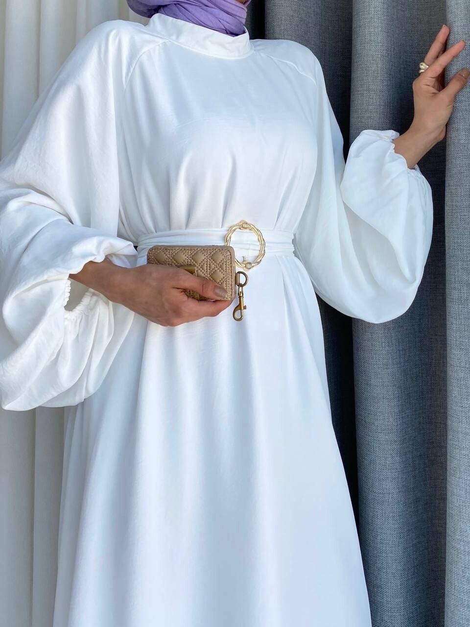 Abaya Snow White Standard Größe