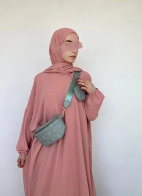 Abaya mit integriertem Hijab