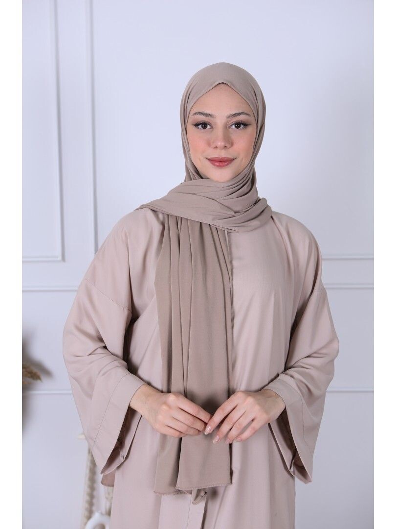 Jersey Premium Hijab - Beige