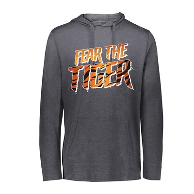Fear the Tiger Dark Grey Hoodie
