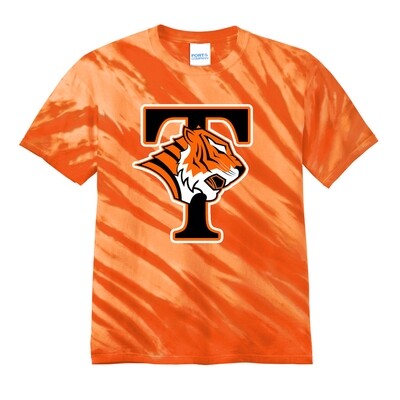 Tech Tigers Classic logo Tye Dye T-Shirt