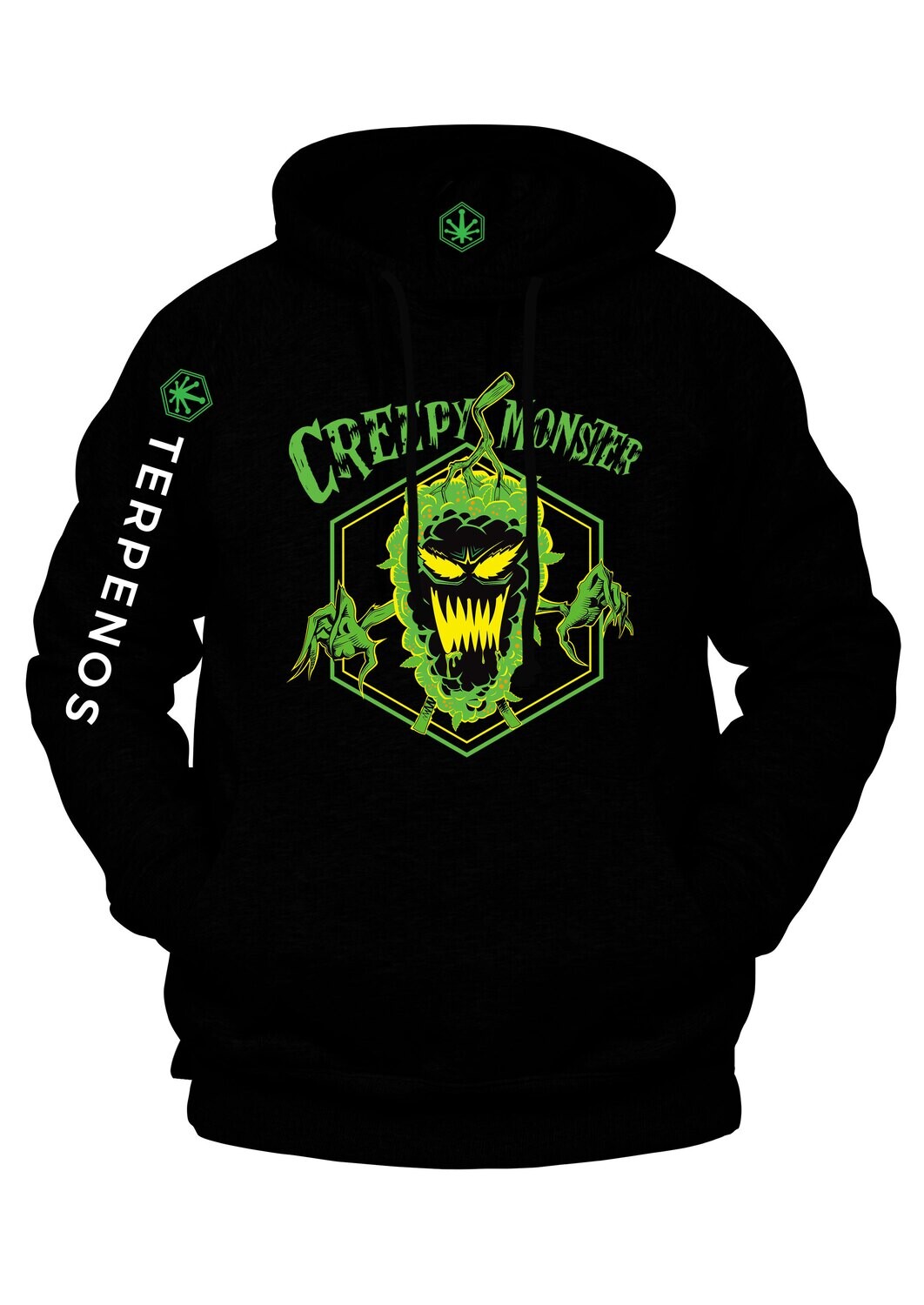 Halloweed Collection CreepyMons, Hoodie by Terpenos(₡‎22,995)