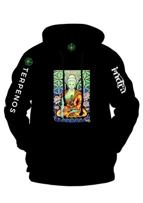 Art by Indra(@indra_artwork) &amp; Terpenos(@terpenos.cr), arte 001 Hoodie (₡‎22,995)