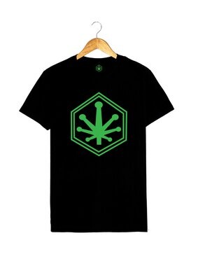 Camiseta logo terpenos color negra(₡‎14,995)