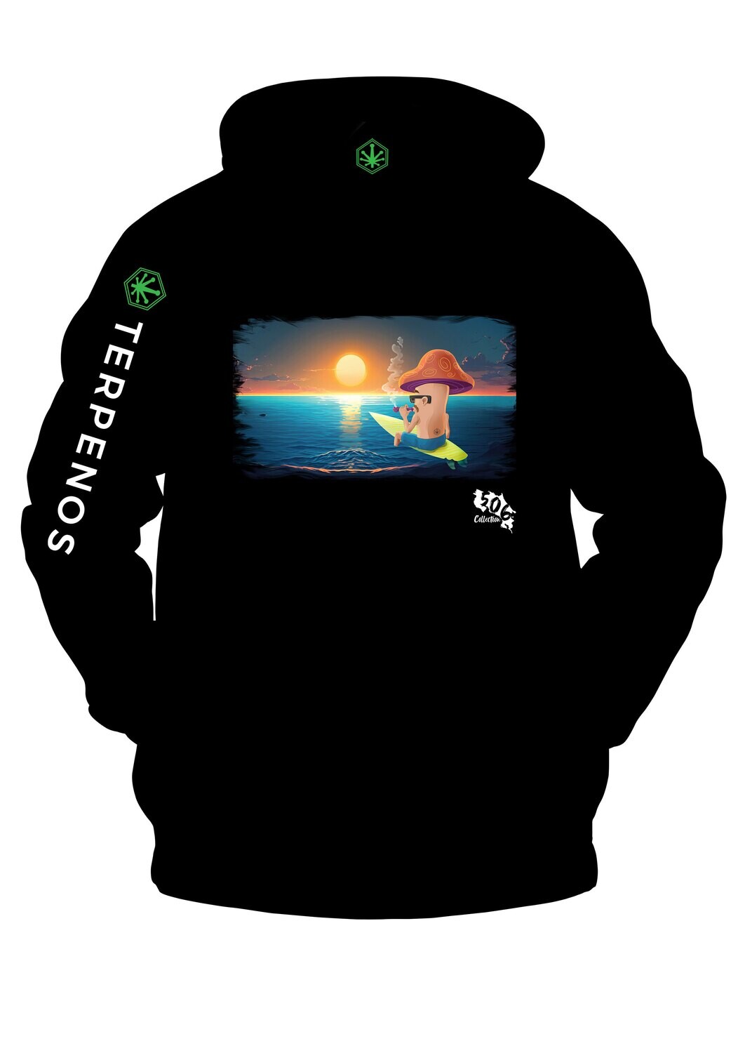 506 Collection ManuelAntonio, Hoodie by Terpenos(₡‎22,995)