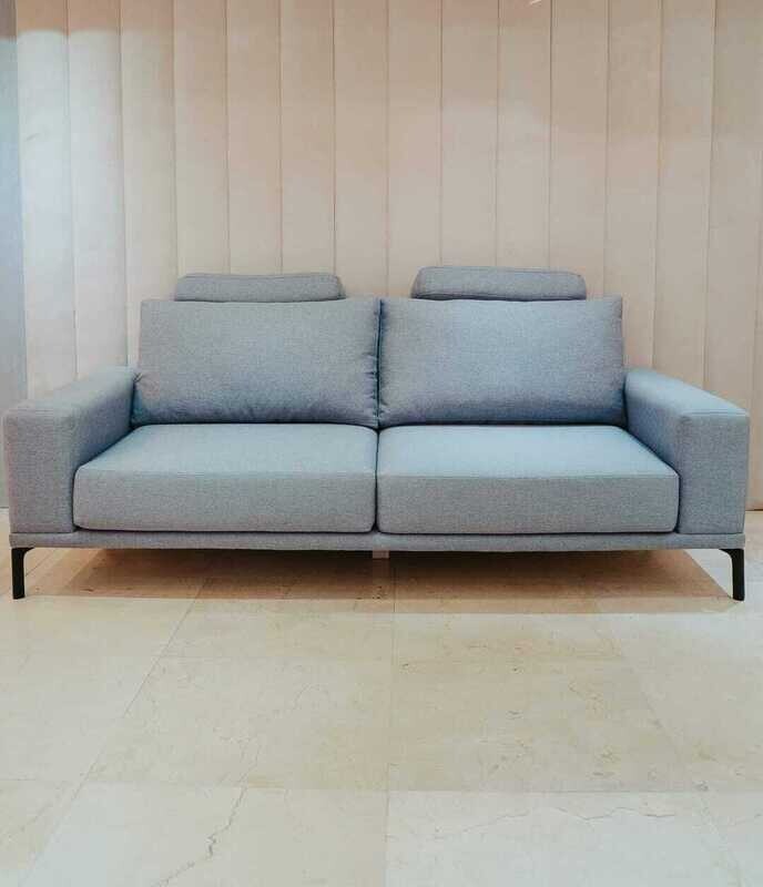 SILLON FRANCIA  CON CABEZAL Y PATAS DE ALUMINIO