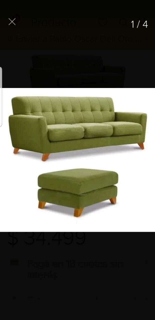 SOFA VINTAGE CON CAMASTRO
