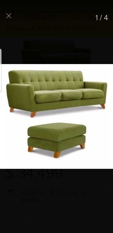 SOFA VINTAGE CON CAMASTRO