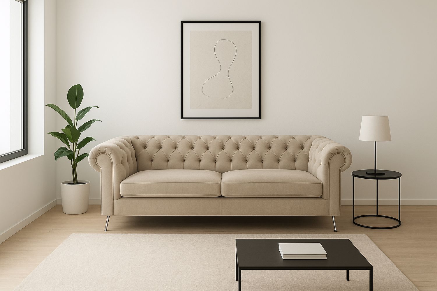 CHESTERFIELD 2 CUERPOS medidas 180x100 CHESTERFIELD 2 CUERPOS medidas 180x100