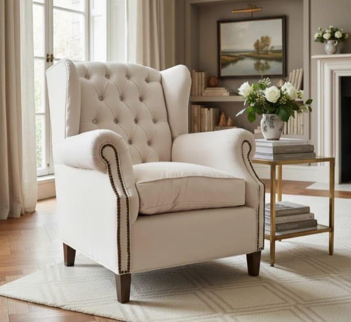 BERGER PREMIUM CON CAPITONE Y TACHAS