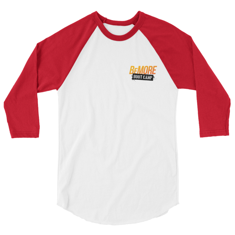 Unisex 3/4 Length Baseball tee