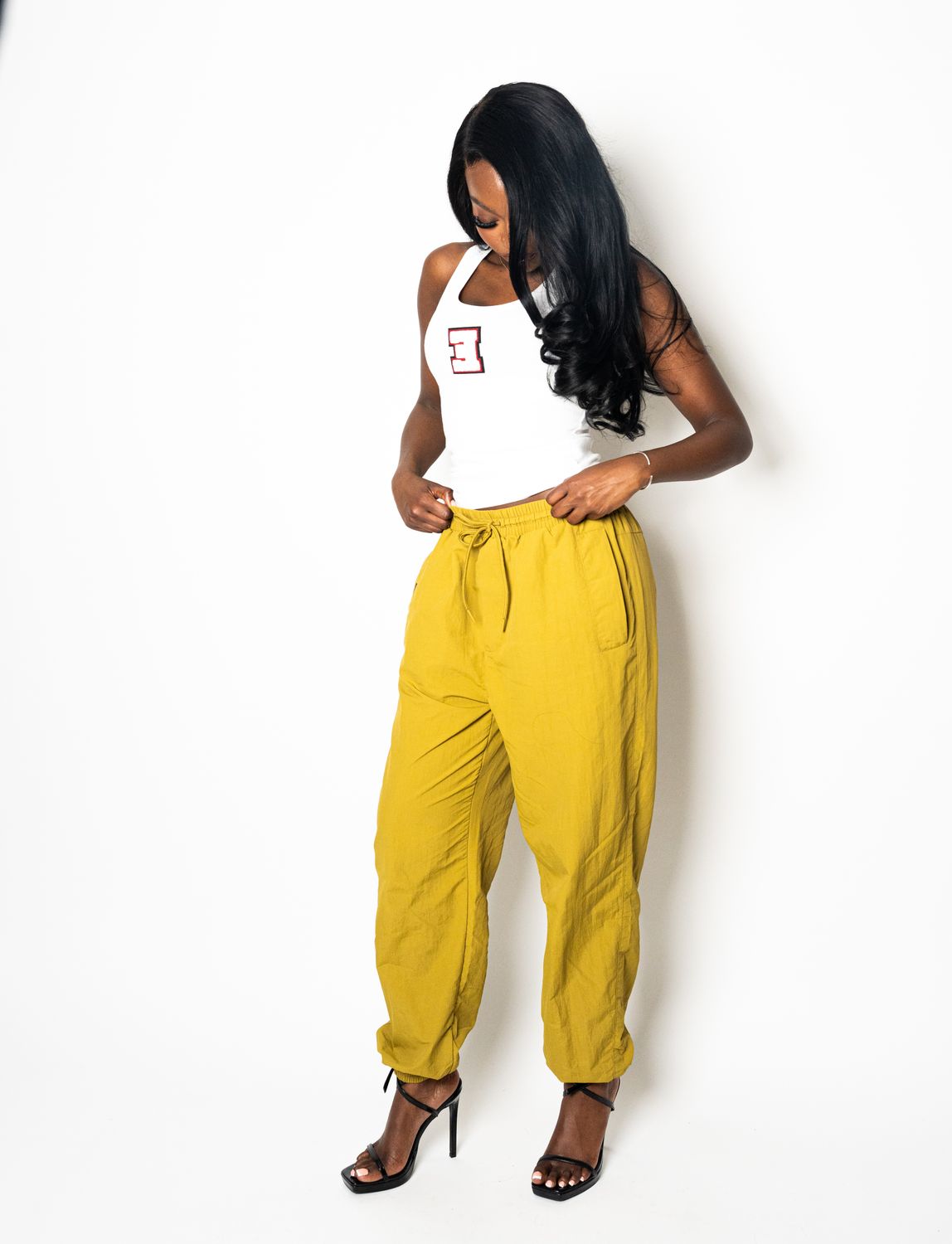 Gold WRKS Shell Trousers-