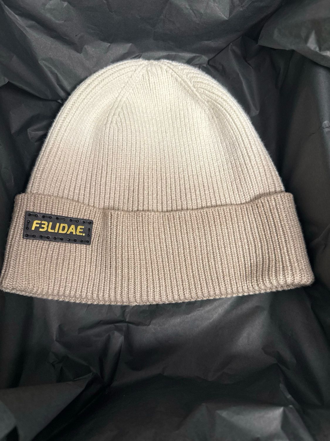 Stone Two Tone Beanie Hat