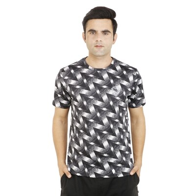 Black &amp; White Arrow GymTiger Performance T-Shirt
