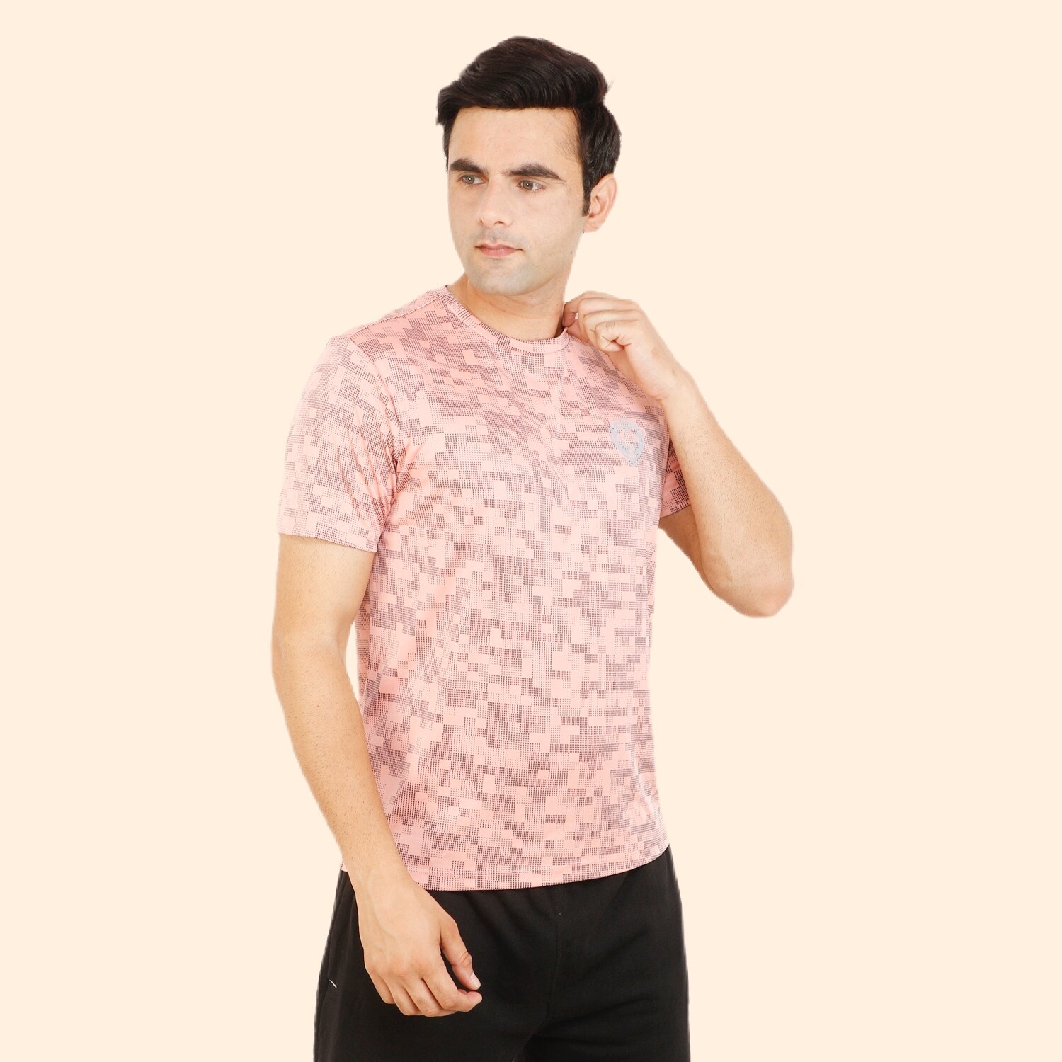 Pink Matrix GymTiger Performance T-Shirt
