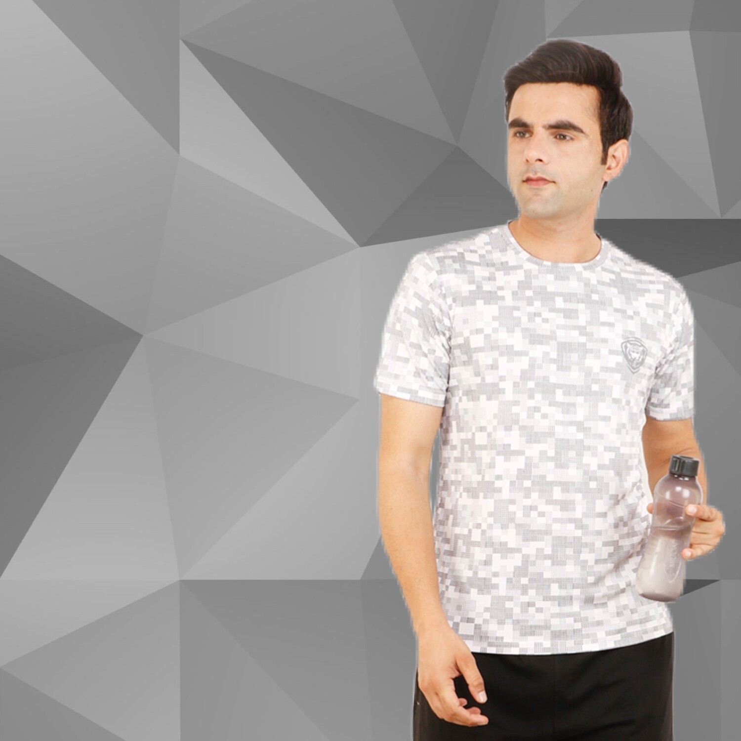 White Matrix GymTiger Performance T-Shirt