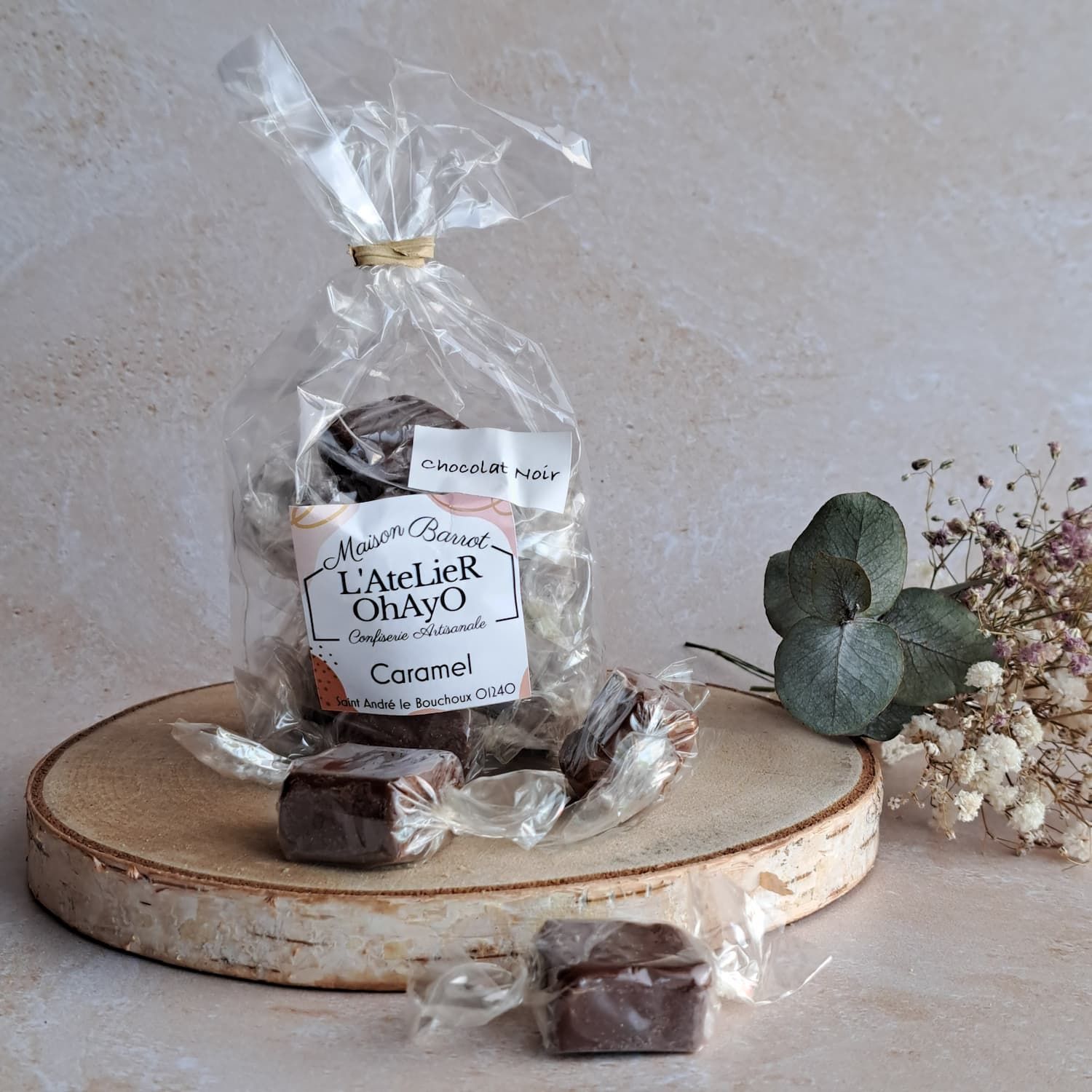 Caramel artisanal au chocolat Caramel artisanal au chocolat