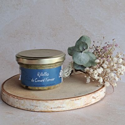 Rillettes de canard fermier