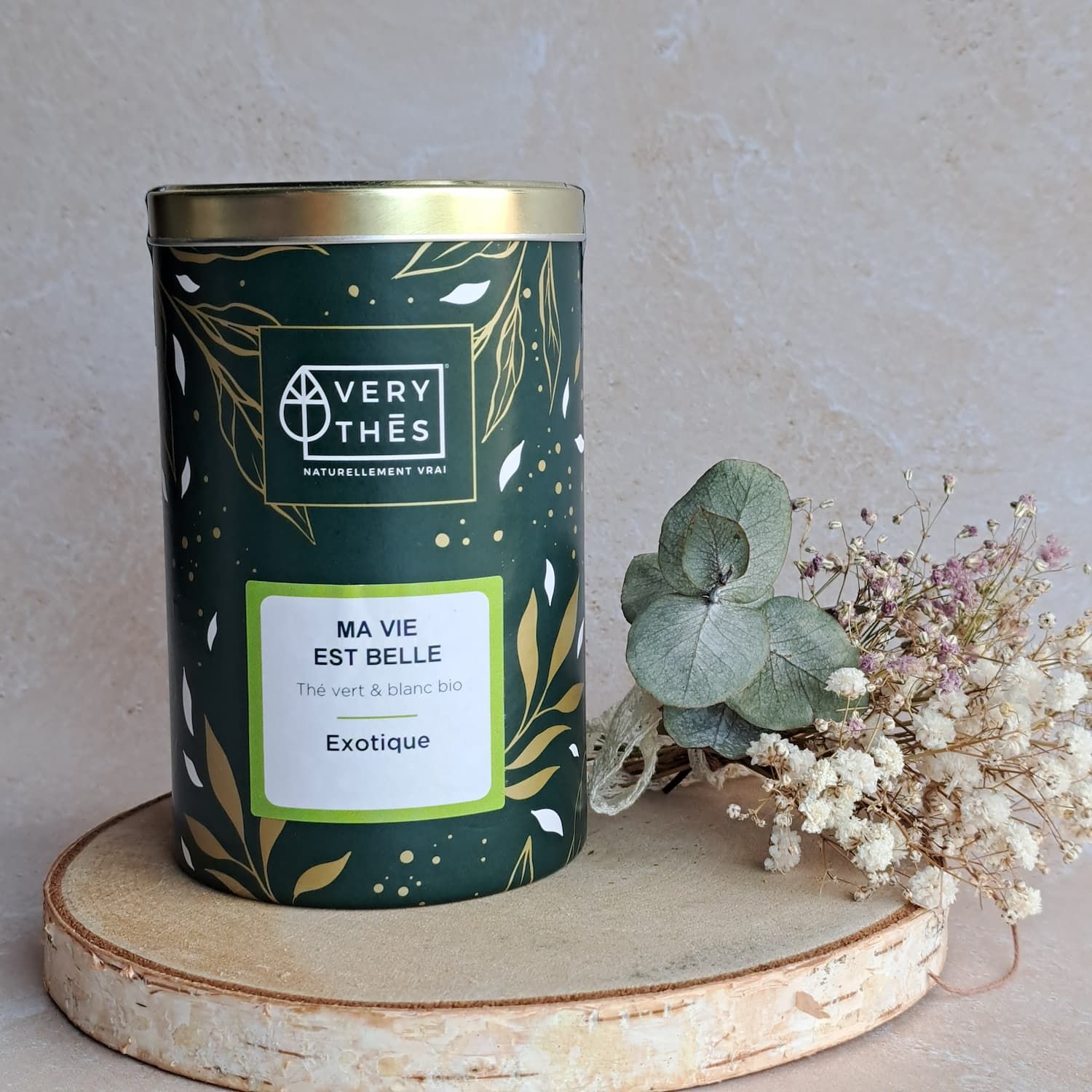 Thé vert & blanc bio - Exotique Thé vert & blanc bio - Exotique