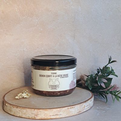 Terrine oignon confit à la bière Brune Terrine oignon confit à la bière Brune