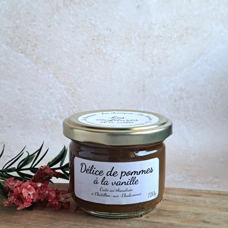 Tartinade de fruits Délice de Pomme à la vanille Tartinade de fruits Délice de Pomme à la vanille