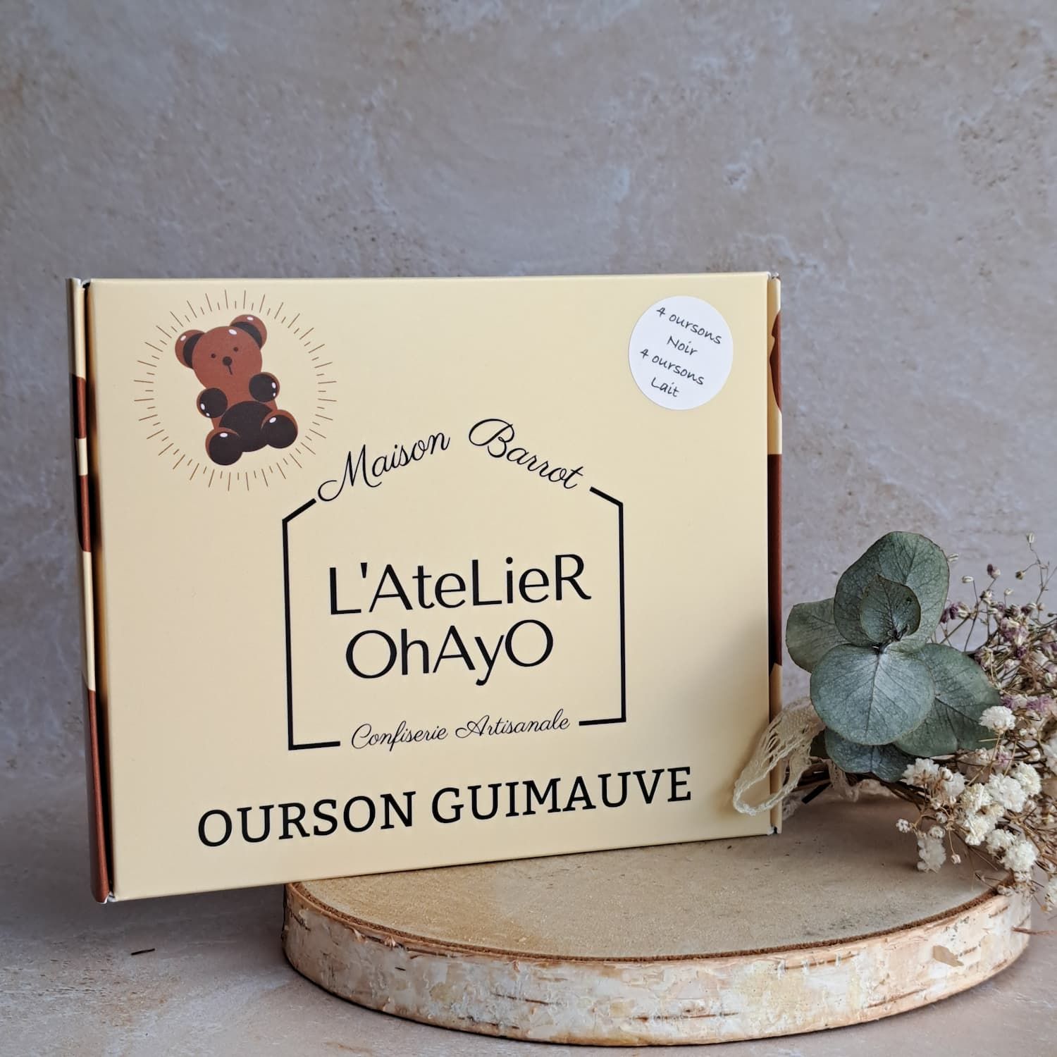 Oursons Guimauves coffret de 8