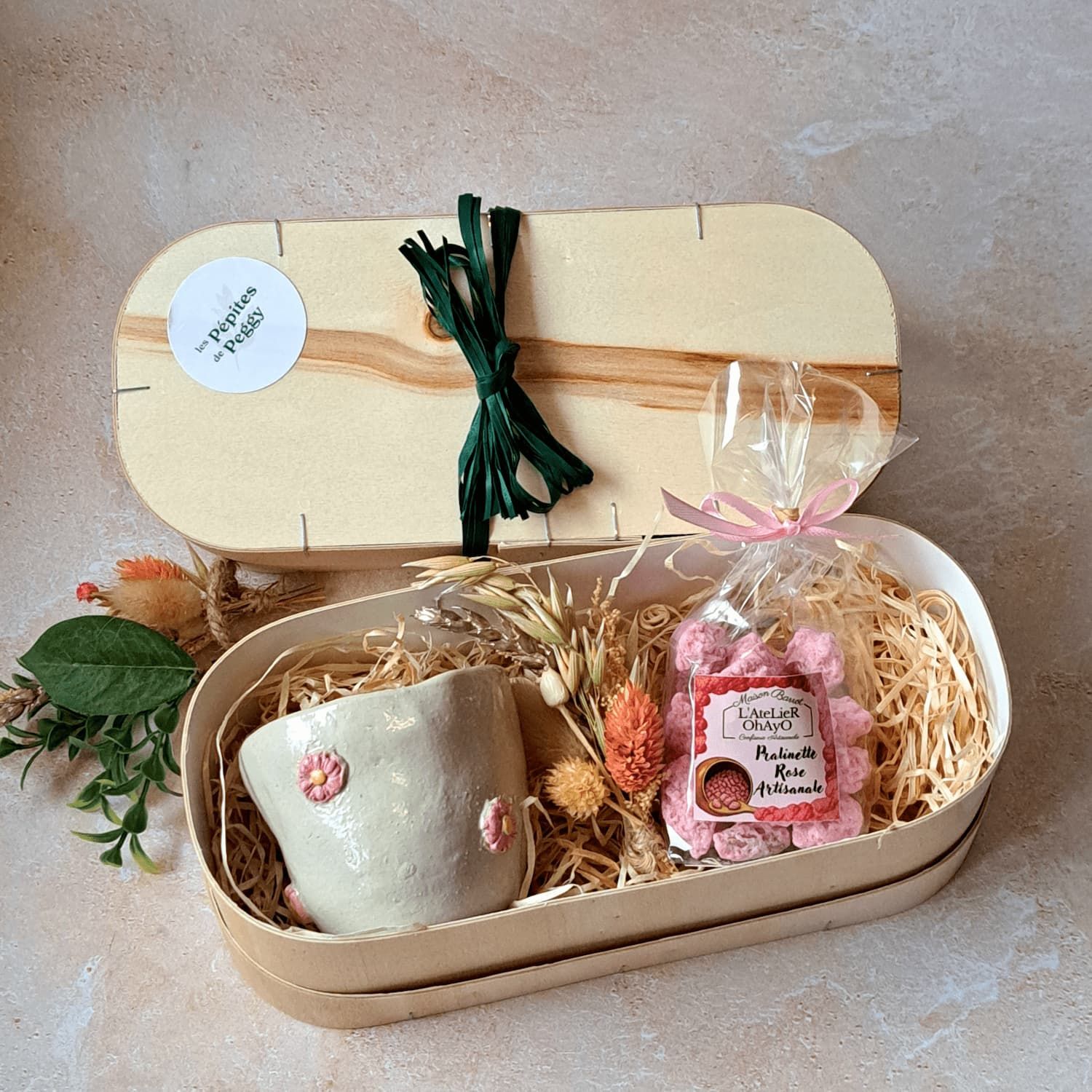 Coffret Coffret "Pause Café -Douceur Fleurie"