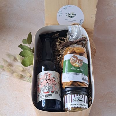 Coffret  "La Pause du Brasseur" version ambrée