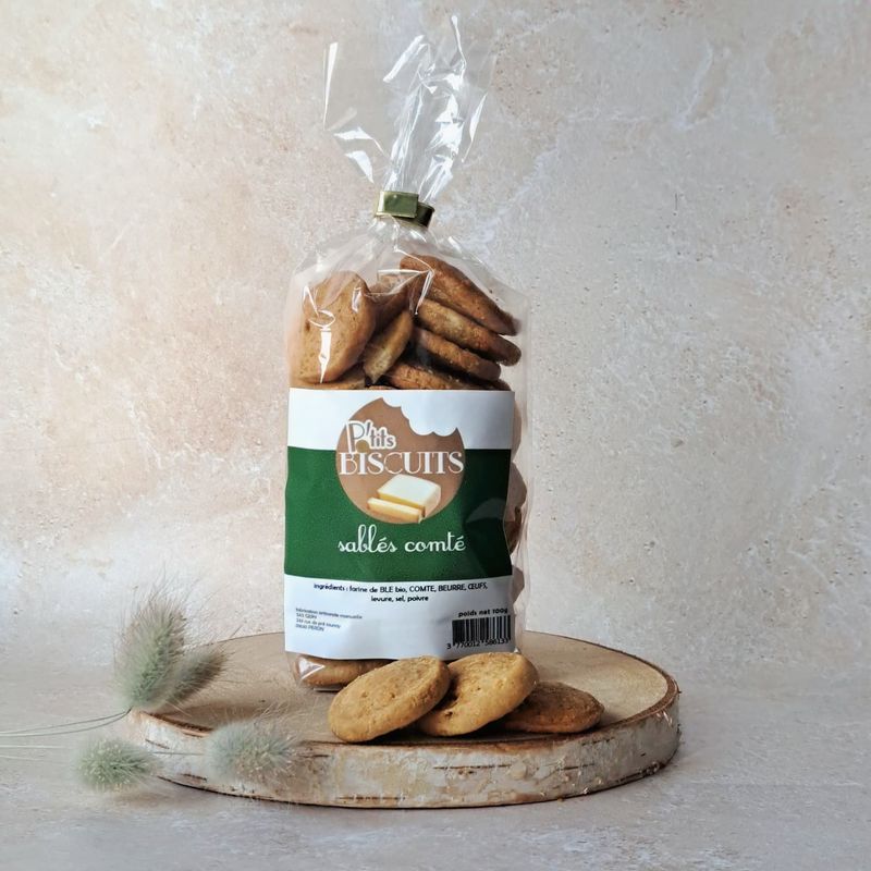Sablés apéritif comté