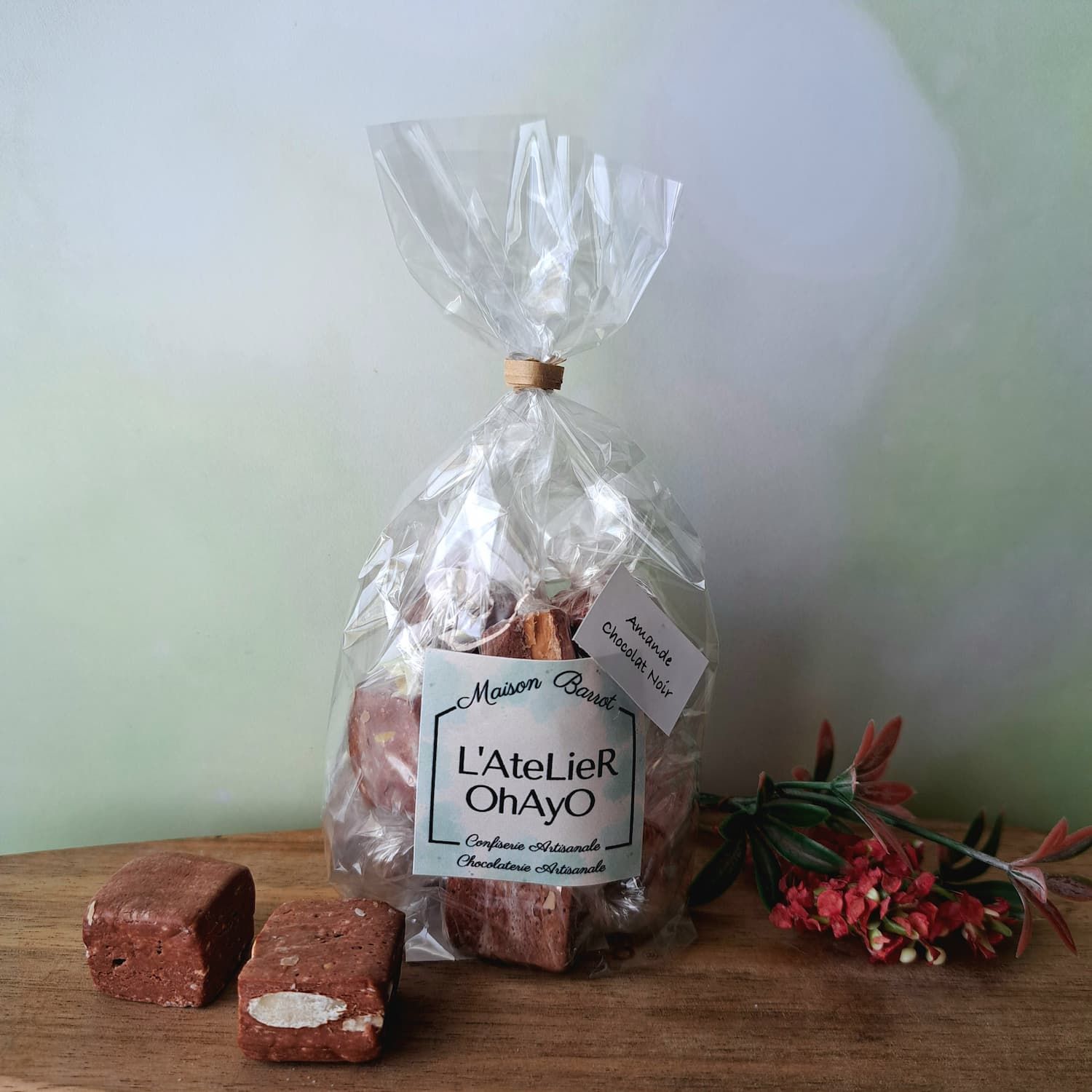 Nougat tendre amandes & chocolat Nougat tendre amandes & chocolat