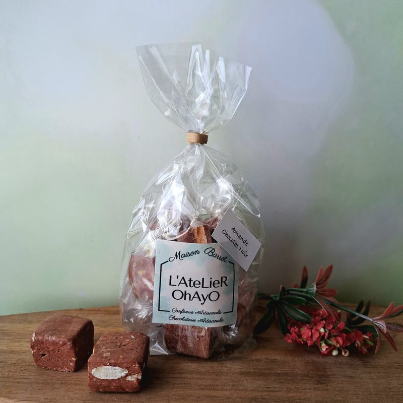 Nougat tendre amandes & chocolat