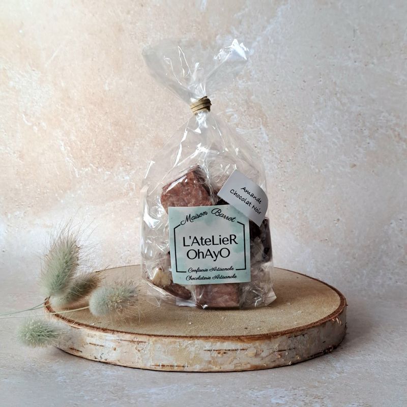 Nougat tendre amandes & chocolat