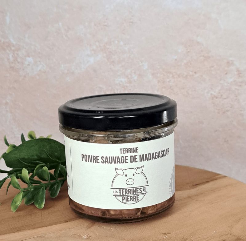Terrine Poivre Sauvage de Madagascar Terrine Poivre Sauvage de Madagascar