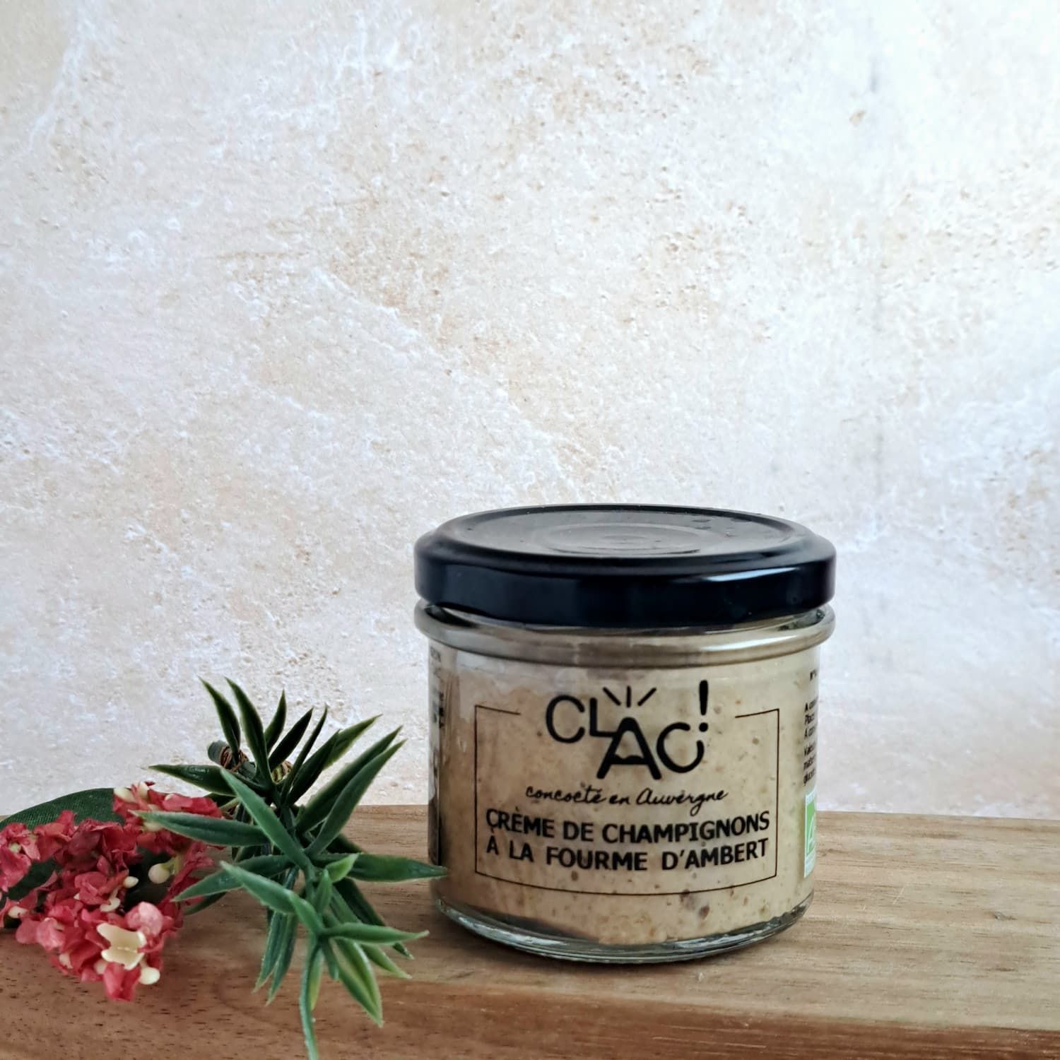 Tartinade Apéritive Champignon à la fourme d'ambert