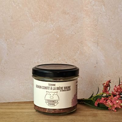 Terrine oignon confit à la bière Brune Terrine oignon confit à la bière Brune