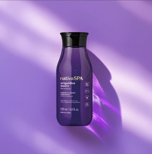 Nativa Spa Parfümierte Flüssigseife Nativa Spa Orquídea Noire 250ml