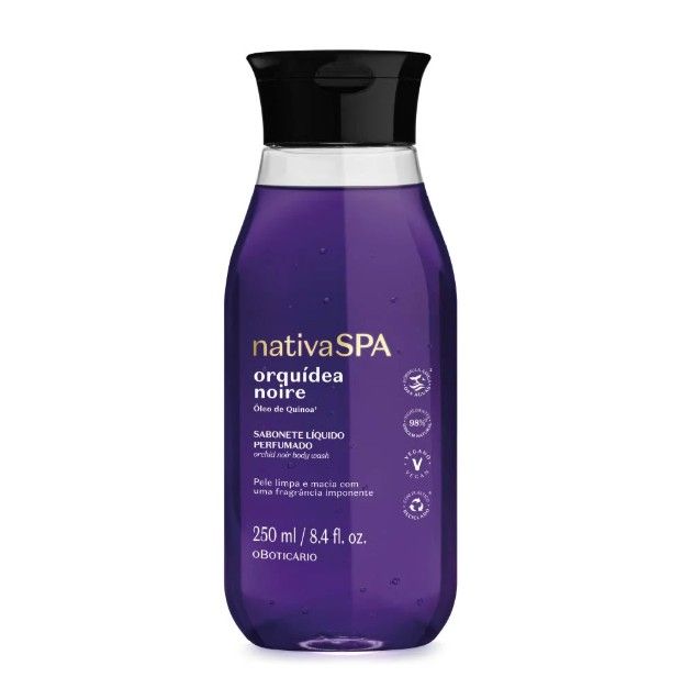 Nativa Spa Parfümierte Flüssigseife Nativa Spa Orquídea Noire 250ml