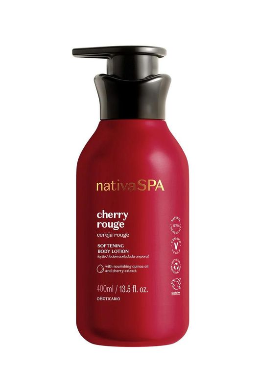 Nativa SPA Cherry Rouge Velvety Body Lotion 400ml
