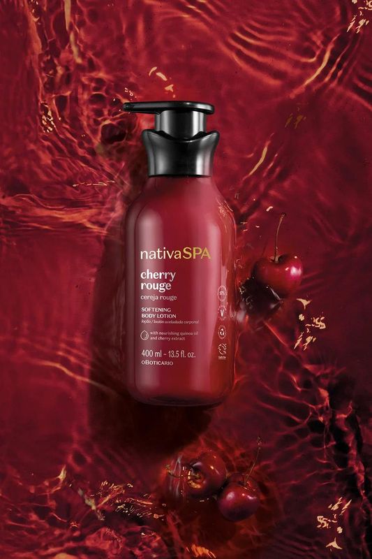 Nativa SPA Cherry Rouge Velvety Body Lotion 400ml