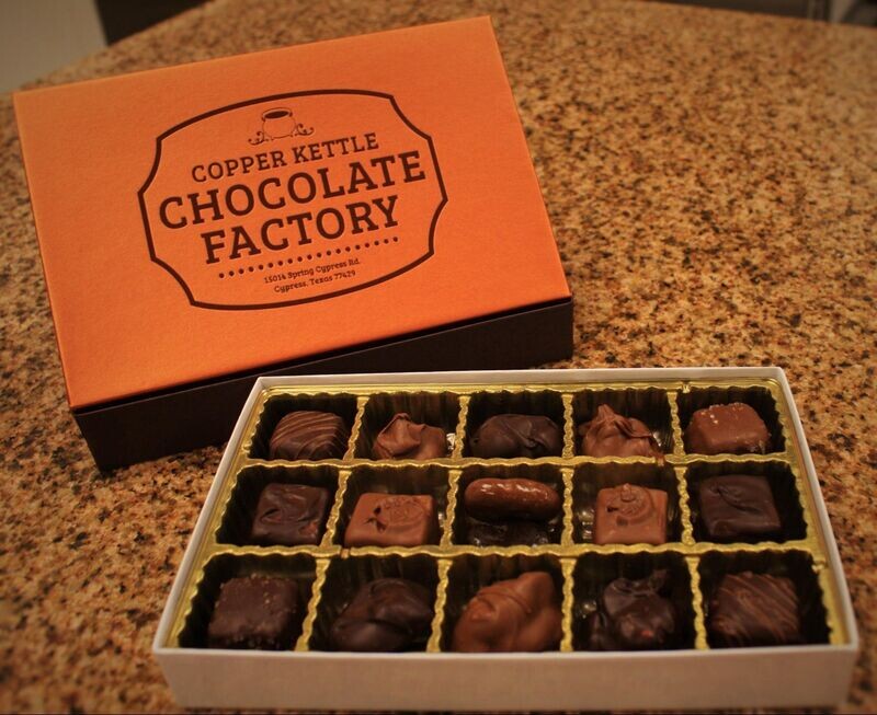 15 Piece Nuts and Chews-Milk Chocolate