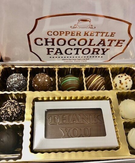 "Thank You" Truffle Box