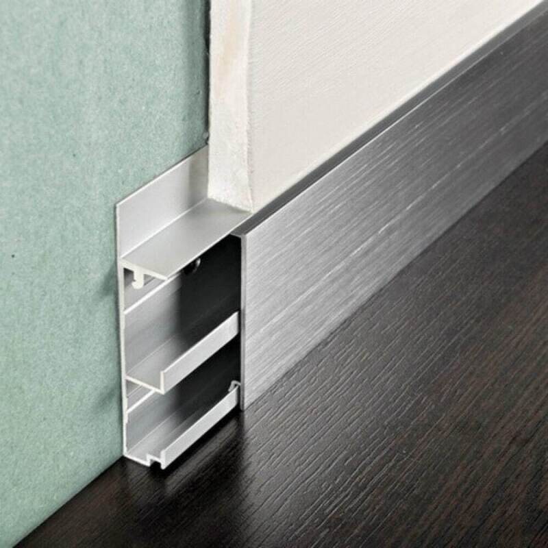 Alumīnija grīdlīste PROSKIRTING CHANNEL