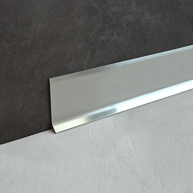 Alumīnija grīdlīste SKIRTING 100