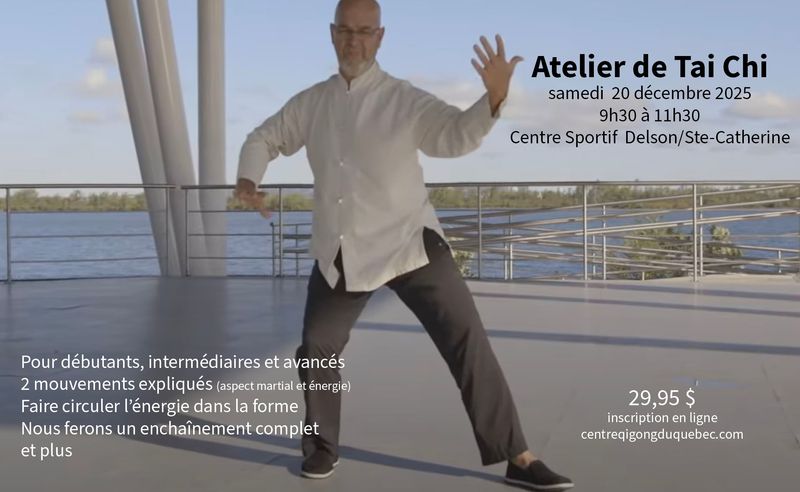 Atelier de Tai Chi (20 décembre 2025)