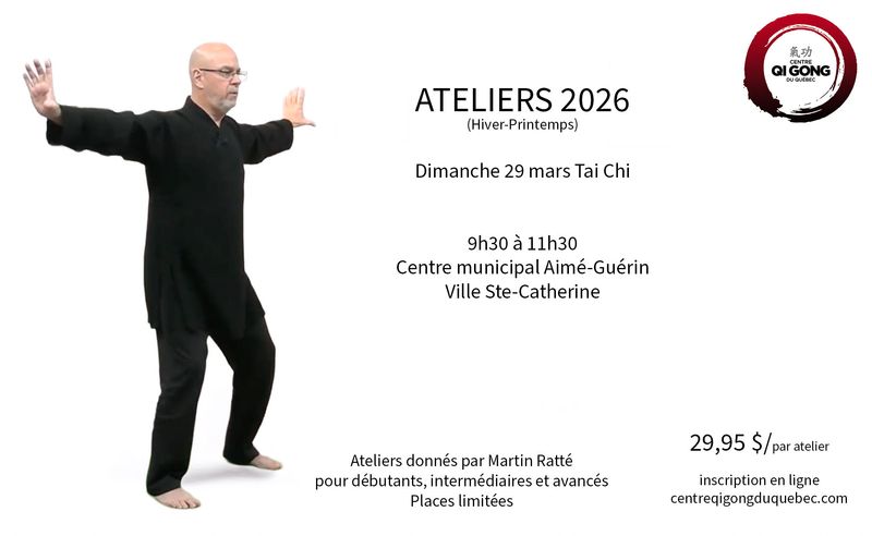 Atelier de Tai Chi dimanche 29 mars 2026