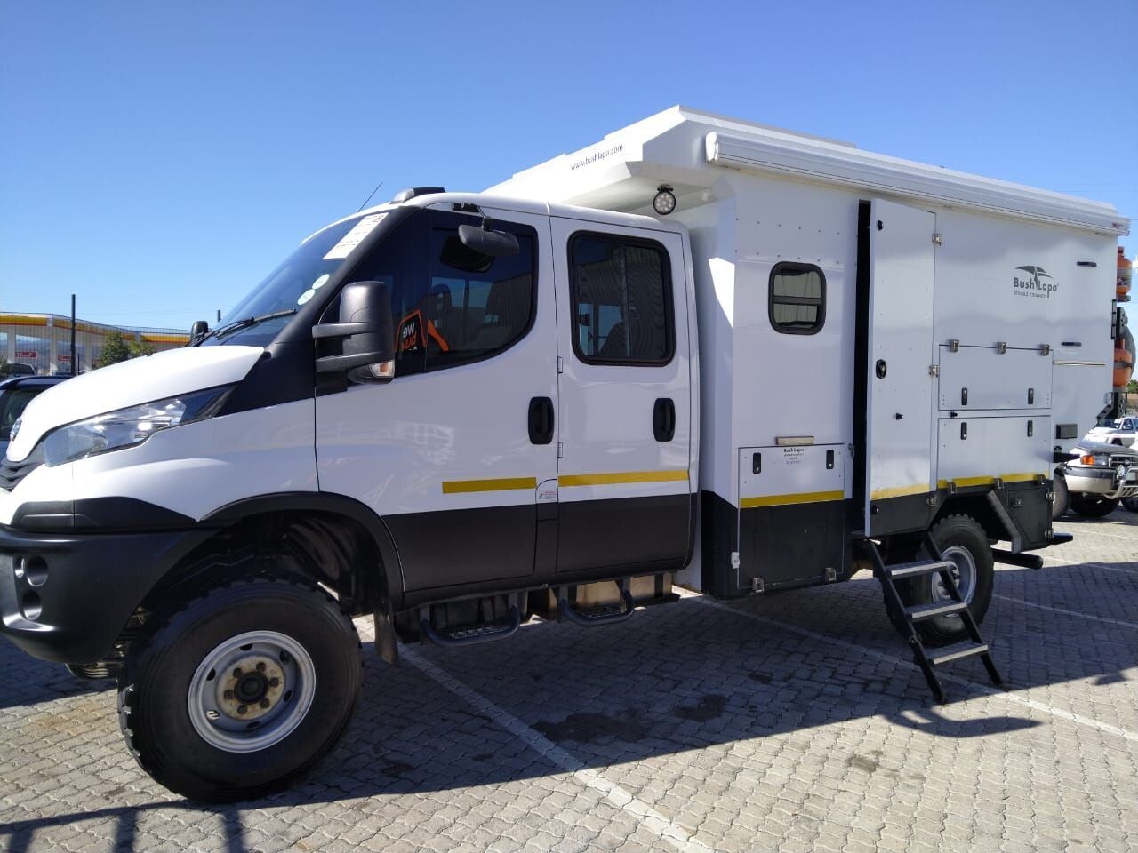 2019 Iveco Daily Double Cab 4x4 with Bushlapa Mammoth camper
